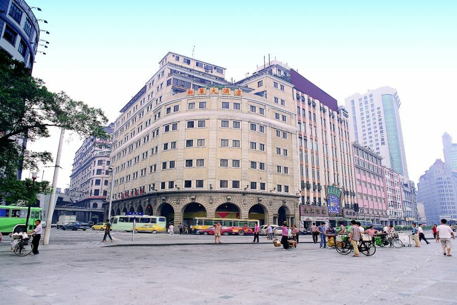 Xin Hua Hotel Cantón Exterior foto